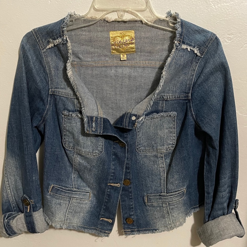 Vera Wang Jean jacket